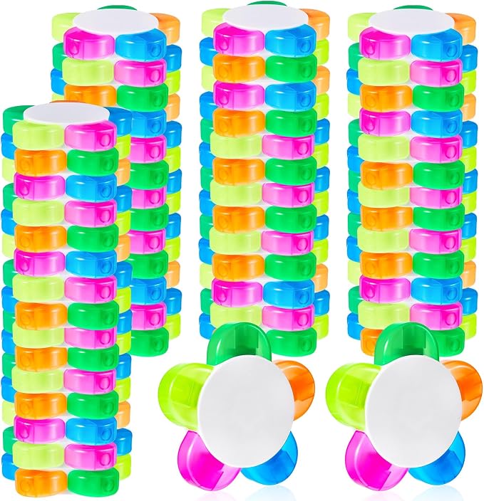 Outus 80 Pieces Petals Highlighters Assorted Colors 5 in 1, Back to School | Flower Shape Watercolor Fluorescent Pens, for Office School Stationery Aesthetic Supplies, 5 Colors