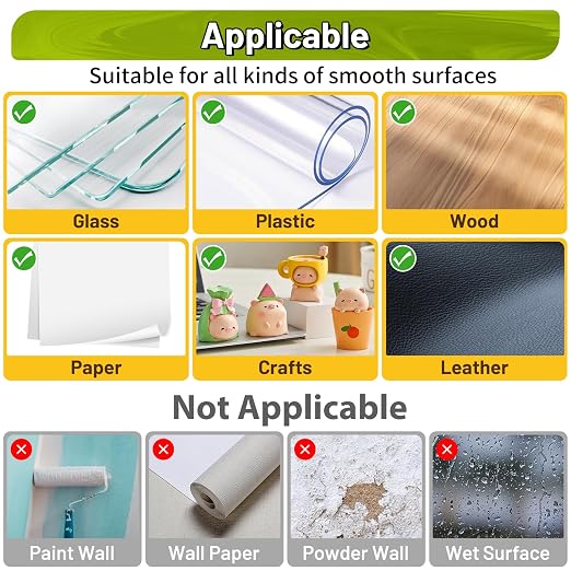 PHIXBEAR Upgraded 360Pcs Double Sided Tape Sticky Dots with Pull Tab | Removable Adhesive Mounting Putty No Trace Dots, 0.6" Clear Sticky Tack for Museum Picture Festival Decor Crafts & DIY