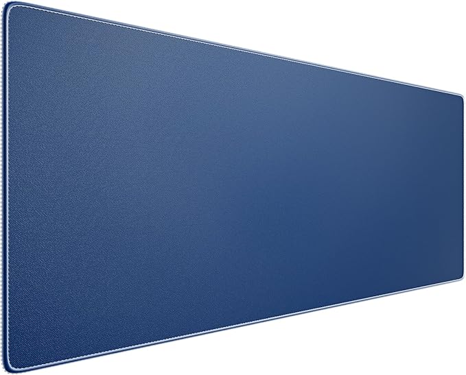 Waterproof Large Gaming Mouse Pad with Durable Stitched Edges, Non-Slip Rubber Base, Grainy Jacquard Mouse Mat Desk Pad for Home Office Gaming, 27.6"x11.8"x0.12", Matte Gray
