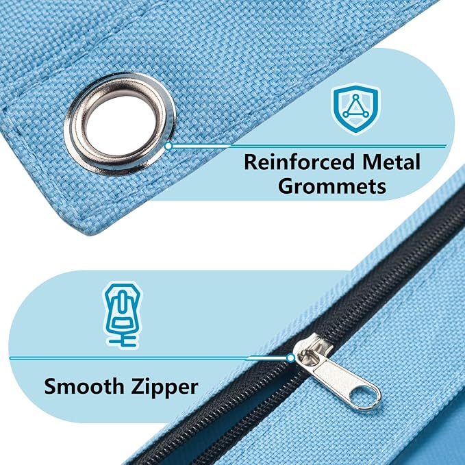 Forvencer Pencil Pouch for 3 Ring Binder, Binder Pencil Case with Binder | Smooth Zipper Pencil Bag, Clear Window Pencil Case for Binder, Big Capacity 3 Ring Binder with 3 Reinforced Grommets, Pink