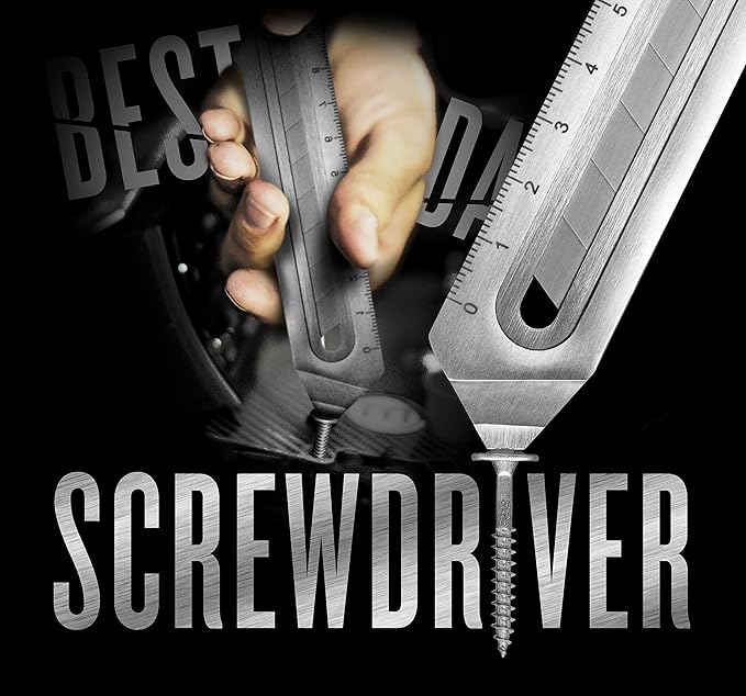 VViViD Best Damn Knife - Utility Blade - Guiding Tip, Stainless Steel Utility Blade and Multi-Function
