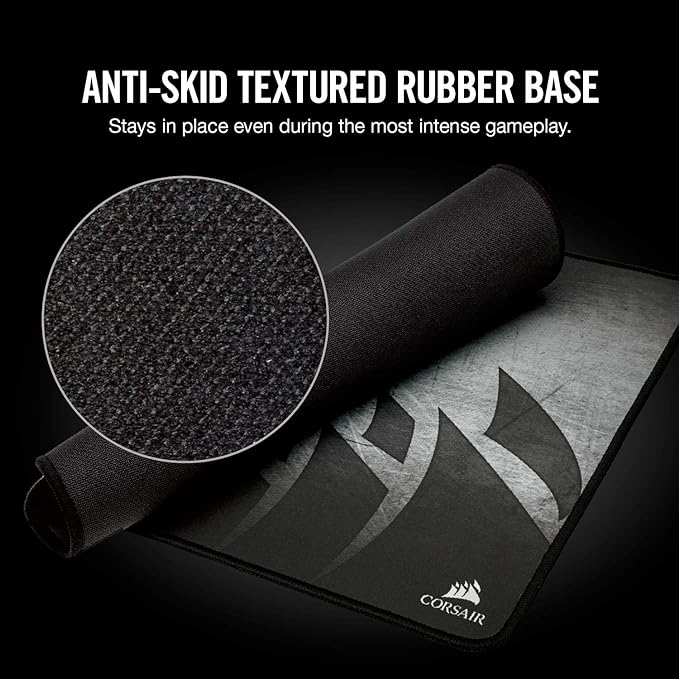Corsair MM300 - Anti-Fray Cloth Gaming Mouse Pad - High-Performance Mouse Pad Optimized for Gaming Sensors - Designed for Maximum Control - Extended, Multi Color