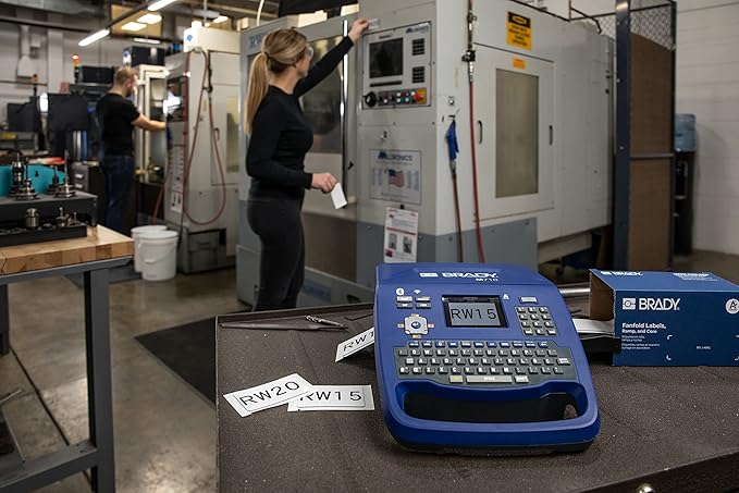 Brady M710 Portable Label Printer. Fastest, Most Advanced Portable Printer That Prints on The Toughest Labels. Replaces BMP71 Blue, Large
