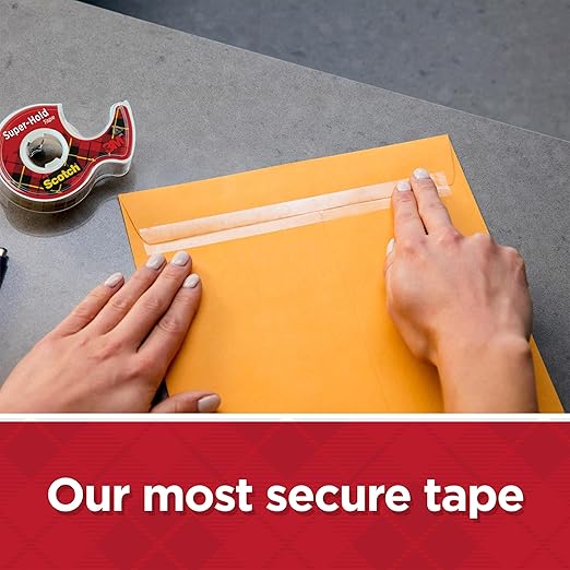 Scotch Shipping Pack, Complete Shipping Tape Dispenser Kit Super Hold Tape, 2 Heavy Duty Packaging Tape Rolls, and a Precision Mini Box Cutter Knife (Pack of 4)