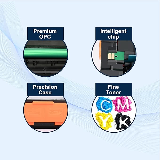 202A Black Toner Cartridge Replacement for HP 202A CF500A Works with Color Laserjet Pro M254dw; Color Laserjet Pro MFP M281cdw, M281fdw Printer Ink (2-Pack )