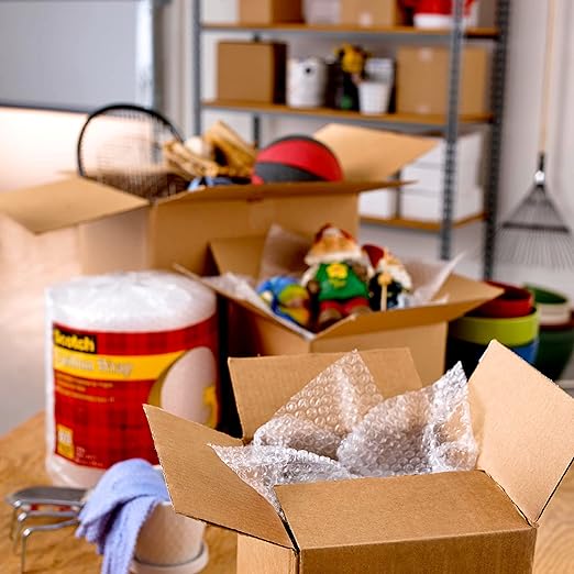 Scotch Box Lock Packaging Tape, 1 Roll with Dispenser, 1.88 in x 800 in, Extreme Grip, Sticks Instantly to Any Box (195) (Pack of 2)