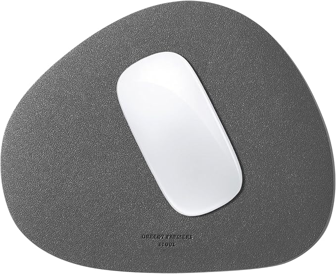 Mouse pad, Non-Slip Washable Waterproof Computer Mouse pad (Dark Grey)
