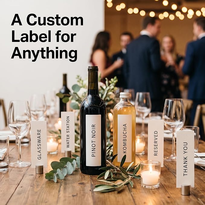 2" X 3.5" Matte White Printable Labels for Inkjet and Laser Printers | 30 Sheets, 240 Total Custom Stickers for Shipping Labels, Product Labeling, Addresses - Spartan Industrial Template R027