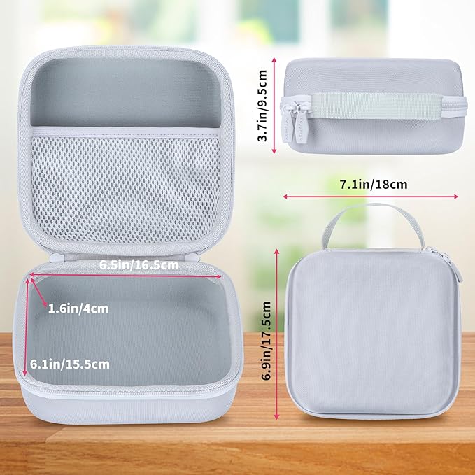 Storage Case Compatible with Brother P-Touch PTD220 / PTD210 Home Office Everyday Easy-to-Use Label Maker and Label Tapes