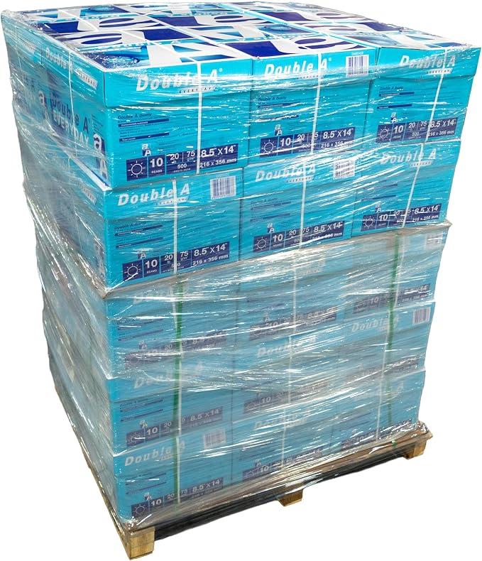 PSBM Multipurpose Copy Printer Paper, 8.5 x 14 Inch 300 Reams 150000 Sheets | 96 Brightness White US Legal Size for Office, School & Home Use
