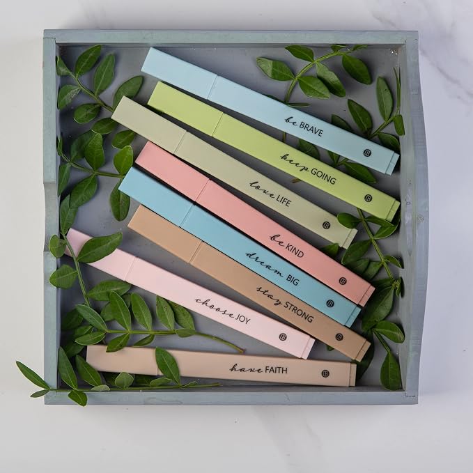 DIVERSEBEE Bible Highlighters with Soft Chisel Tip, 8 Pack Assorted Colors Pens No Bleed, Quick Dry Set, Cute Aesthetic Markers, Bible Study Journaling Supplies and Accessories (Earthy) | 8 Pack Assorted Colors Pens, Quick Dry, Cute Aesthetic Markers, ...