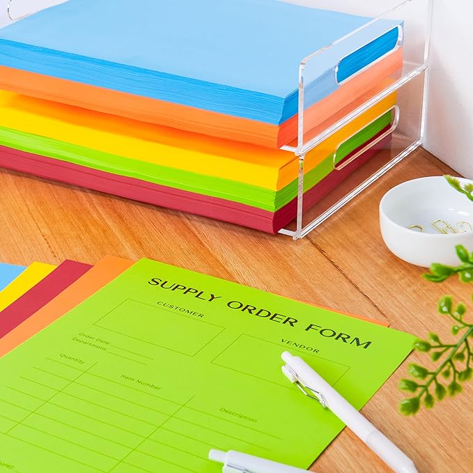 Astrobrights Mega Collection, Colored Paper,"Classic" 5-Color Assortment, 625 Sheets, 24 lb/89 gsm, 8.5" x 11" - MORE SHEETS! (91623)