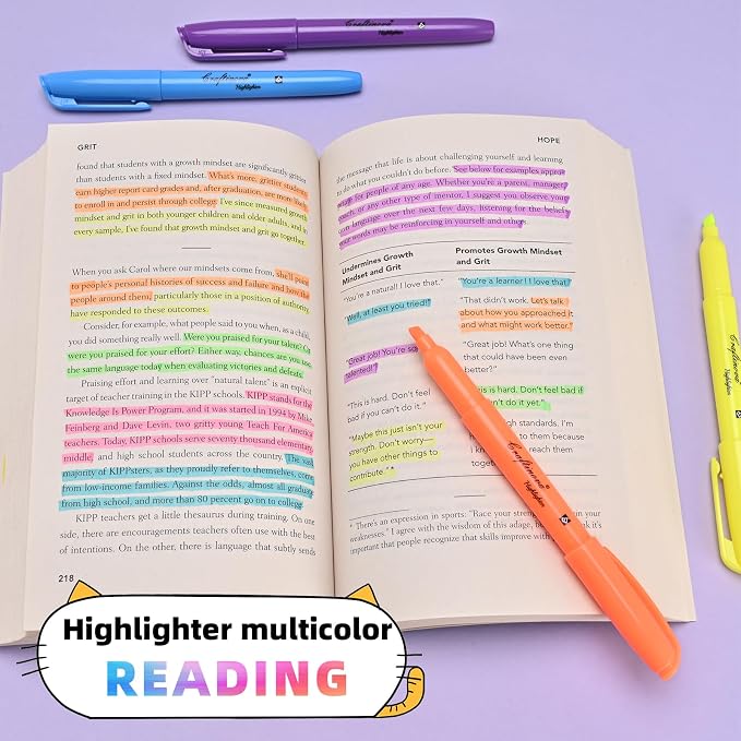 Assorted Colors Fluorescent Highlighters, 32 Count, with 120 Pcs Sticky Index Tabs, Chisel Tip Colored Highlighter Bulk, Quick Drying, Perfect for Students Adults Classroom, School, Office