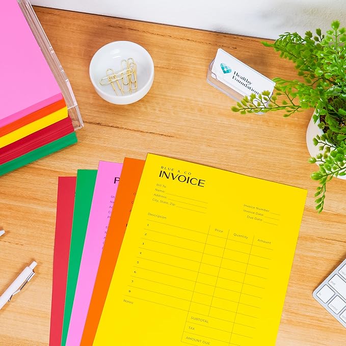 Astrobrights Mega Collection Colored Paper, 8 ½ x 11, 24 lb/89 gsm, “Retro” 5-Color Assortment, 625 Ct. (91685)"Amazon Exclusive" - More Sheets! , Assorted