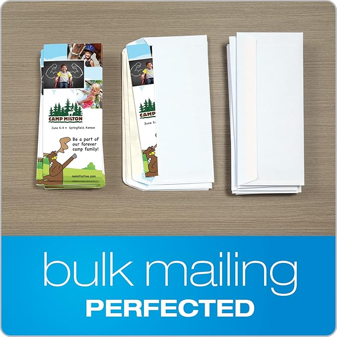 Columbian #10 Security Envelopes, 500 Pack, Self Seal Envelopes for Home, School, and Business Mailings, No Window, 4-1/8 x 9-1/2 Inches, Durable 24 lb White Paper