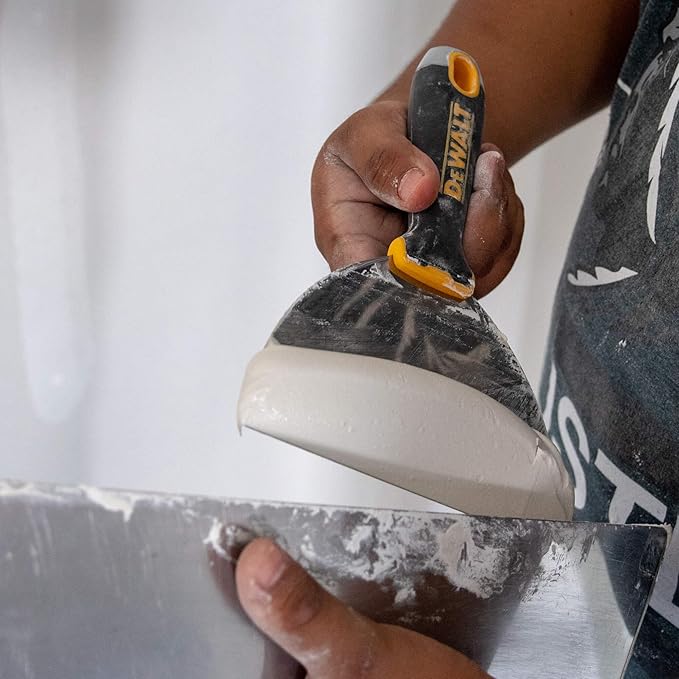 DEWALT 1" Putty Knife | Stainless Steel w/Soft Grip Handle | DXTT-2-147