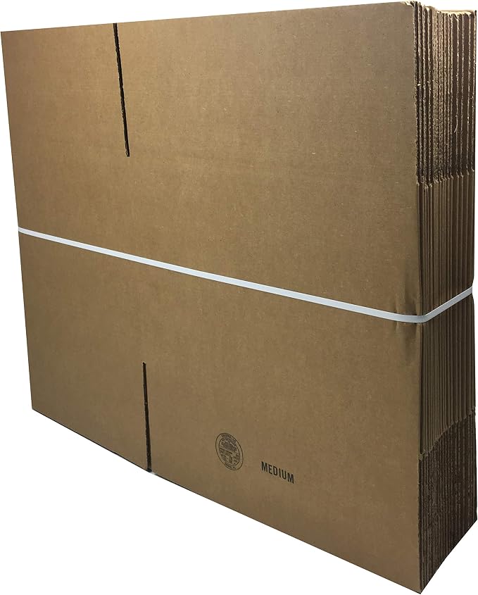 Moving Boxes Bundle of 18"x14"x12" (Medium Boxes - Pack of 20)