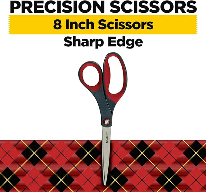 Scotch 7" Precision Scissors, Great for Everyday Use (1447)