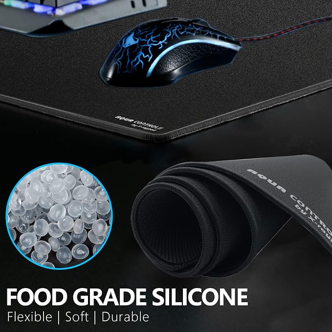 X-Raypad Aqua Control 2 Gaming Mouse Pad, Ultra-High Precision Mouse Pad with Perfect Speed and Control Capability, Consistent X and Y Glide, Designed for Fps Players with Low DPI Requirements