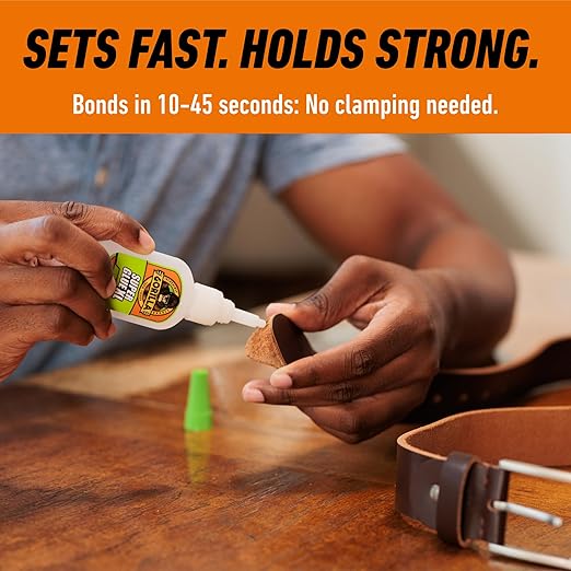 Gorilla Super Glue Gel XL, Clear Glue, 25 Gram (Pack of 6) - All Purpose and Fast Setting for Projects and Repairs