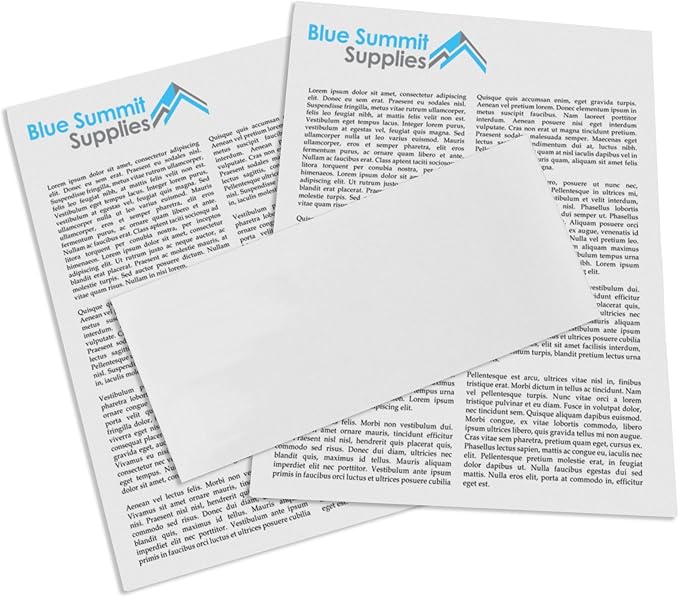 500#10 Windowless Security Envelopes Self Seal, Peel and Seal, Security Tinted, Printer Friendly Design for Business, Dimensions - 4-1/8 Inch x 9 ½ Inch - Envelopes Letter Size for Mailing (Pack of 2)