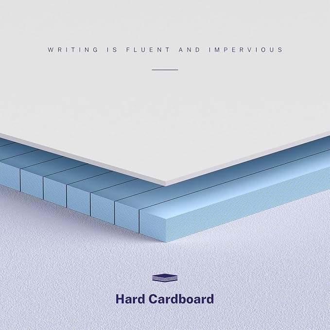 AILZFEI 3 Pack Wide Legal Pads 11" x 9.5" (Landscape Format) Blue College Ruled Note Pad Narrow Ruled 30 Sheets per Notepad Perforated Writing Paper with Thick Backboard Horizontal Pads of Paper