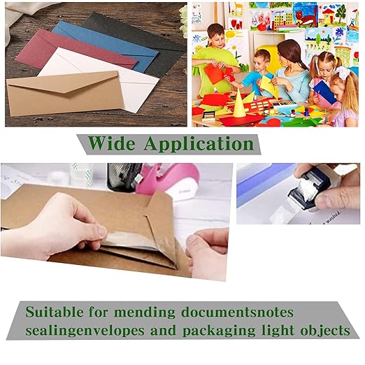 16 Pack Clear Tape Transparent Tape Refills Rolls Each Roll 3/4 x 1000 Inches, 1 inch Core, for Office, Home, School