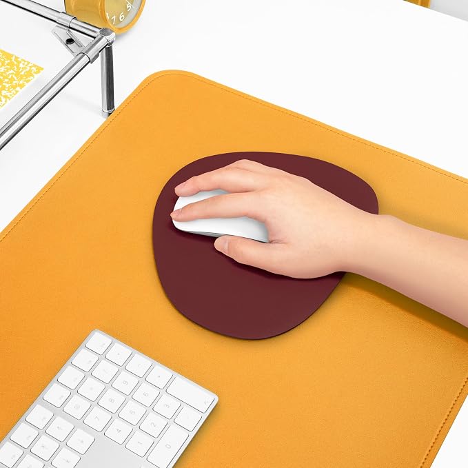 Mouse pad, Non-Slip Washable Waterproof Computer Mouse pad (Diva Burgundy)