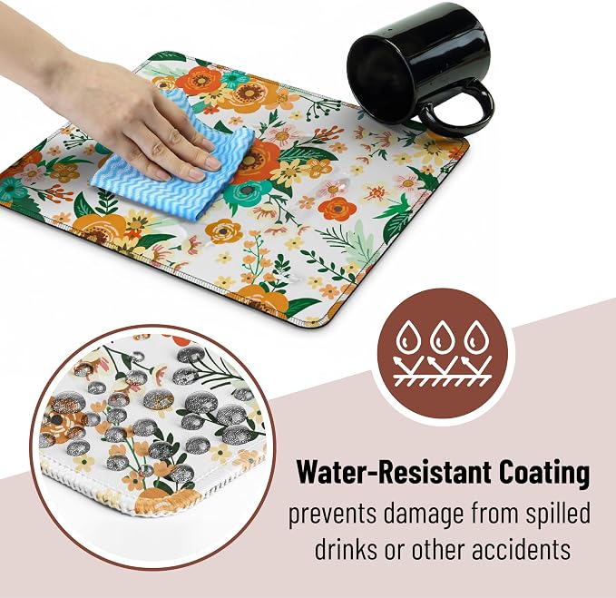 Mr. Pen- Mouse Pad, 12.5"x 10.5", 2 Pack | Laptop and Computer Mouse Pad Gaming, Anti-Slip Rubber Base