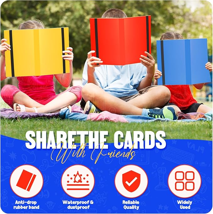Card Binder 9-Pockets, Trading Card Binder, 20 Pages, 360 Card Capacity Collection Binder, Card Folder for MTG, TCG, Game Cards & Sports Cards（Red）