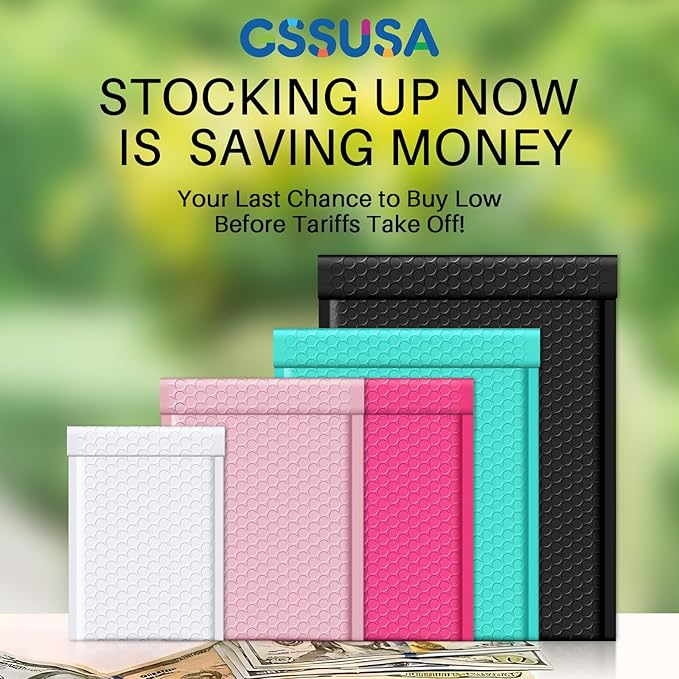 GSSUSA Black Bubble Mailers 6x9 Small Padded Envelopes 3000 Pack,Strong Adhesion Envelopes Mailer Self-Seal Bubble Envelopes for Small Business