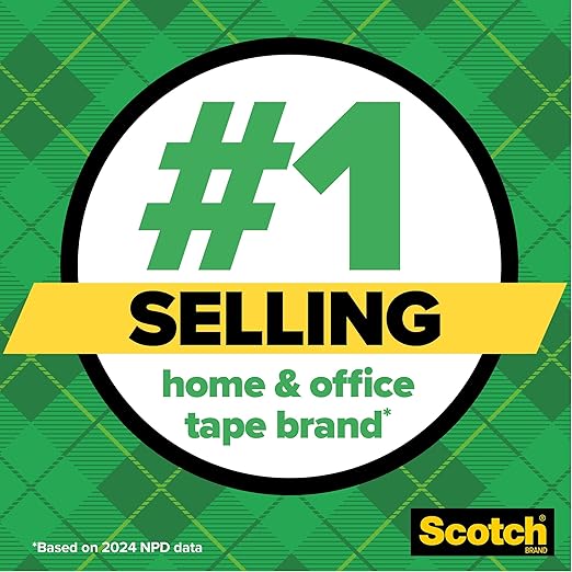 Scotch Magic Tape, Invisible, Home Office Supplies and Back to School Supplies for College and Classrooms, 6 Rolls