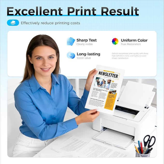 138A Toner Cartridge 2Pack with Chip High Yield Compatible for HP 138A 138X W1380A W1380X Toner Work with LaserJet Pro MFP 3001dw 3001fdw 3101fdw Laser Printer Ink All-in-One 3101fdwe 3001dwe 3001fdwe