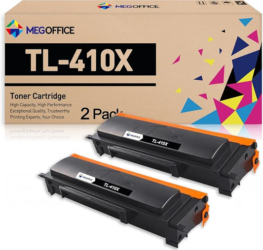 Replacement for TL-410X TL-410 TL-410H Toner Cartridge 2 Black | Compatible for P3302DW P3302DN M7102DW M7102DN M6802FDW M7202FDW M7302FDW M6702DW M6800FDW P3010DW P3012DW