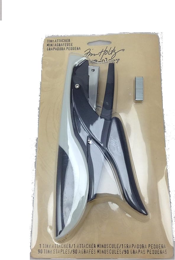 Idea-Ology Tiny Attacher Stapler - Includes 90 .25in Staples