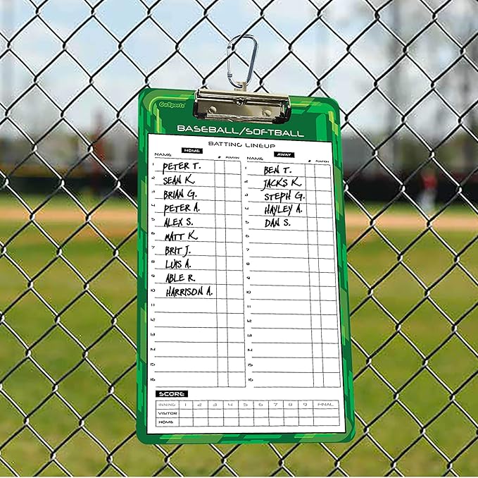 GoSports Premium Dry Erase Coaches Clipboards – Basketball, Baseball, Football, Soccer, Hockey, Volleyball, Lacrosse