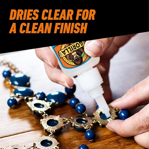 Gorilla Super Glue XL, Clear Glue, 25 Gram (Pack of 1) - All Purpose and Fast Setting for Projects and Repairs