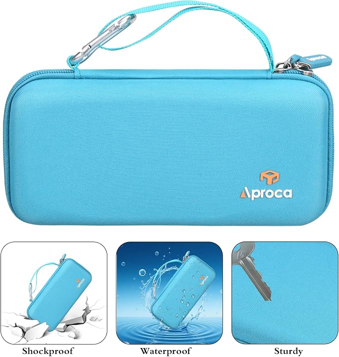 Aproca Calculator Case Compatible with Texas Instruments TI-84 Plus CE / TI-84 Plus / TI-83 Plus / TI-89 Titanium / TI-85 / TI-86 Color Graphing Calculator-Teal (Case Only)
