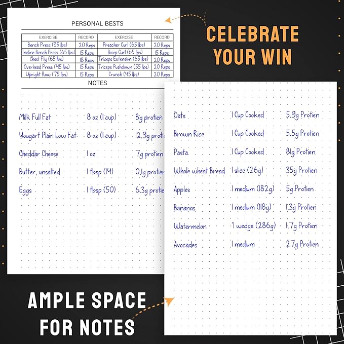 Nextnoid Hardcover Fitness Journal Workout Planner for Men & Women - A5 Sturdy Workout Log Book to Track Gym & Home Workouts - Burgundy