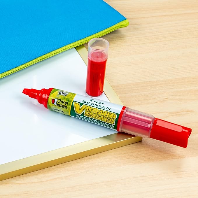 Pilot V Board Master Marker Refills 10-Pack Bundle