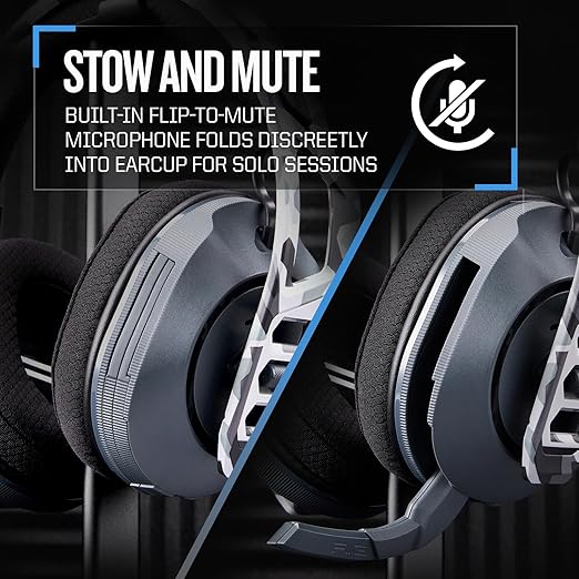 RIG 600 PRO HS Dual Wireless Multiplatform Gaming Headset with 2.4GHz/Bluetooth for PlayStation PS4, PS5, Nintendo Switch, Switch 2, PC, USB, Steam Deck, Android, iPhone - Arctic Camo