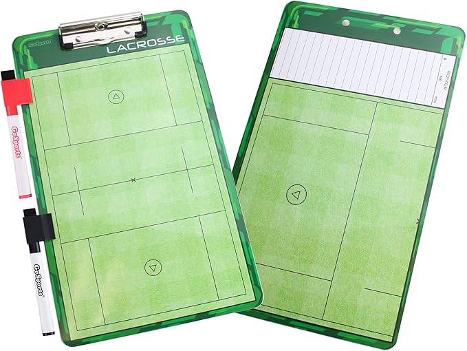 GoSports Premium Dry Erase Coaches Clipboards – Basketball, Baseball, Football, Soccer, Hockey, Volleyball, Lacrosse