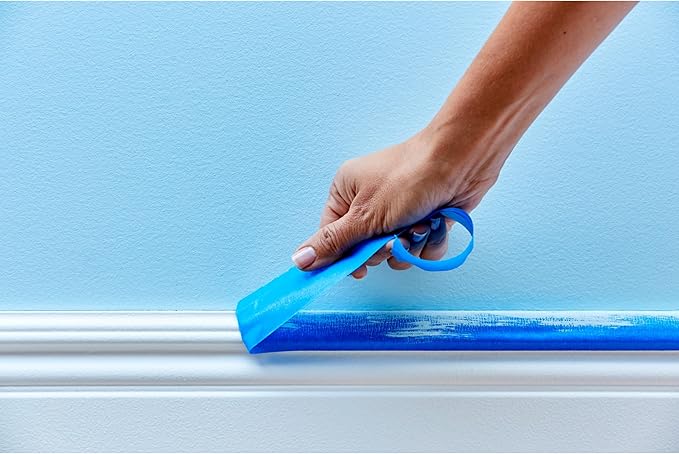 ScotchBlue Original Multi-Surface Painters Tape, 3 Inch Wide (2.83 In. x 60 Yds) 1 Roll, Blue Paint Tape Protects Surfaces and Removes Easily, Masking Tapes for Indoor and Outdoor Use (2090-72NC)