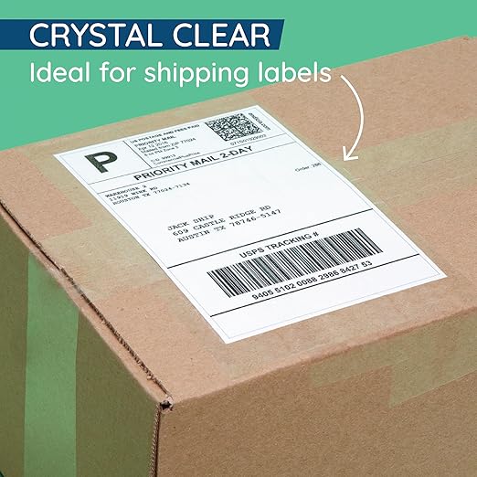 Blue Summit Supplies Heavy Duty Packaging Tape, Clear Packing Tape Designed for Moving Boxes, Shipping, Office, and Storage, Commercial Grade 2.7mil Thickness, 60 Yards Length, 360 Total Yards