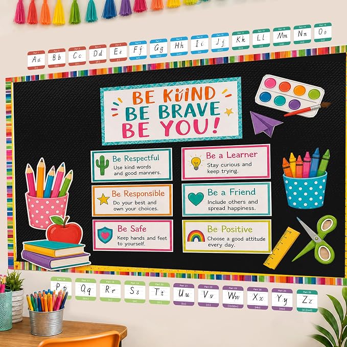 Black Bulletin Board Roll,Non-Woven Fabric,4×15ft,Classroom Decor | Durable,Self-healing & noise-reducing bulletin board roll,Easy DIY cutting,Perfect for teacher, office & home decor.