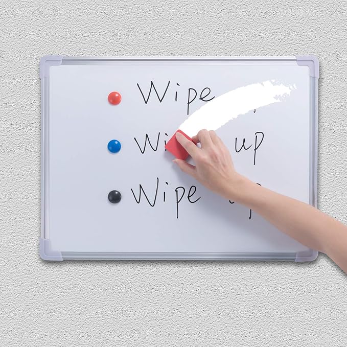 Dry Erase Erasers, 40 Pack Magnetic Whiteboard Dry Erasers | Chalkboard Cleaner Wiper for Kids and Classroom Teacher Supplies Home and Office, 4 Colors