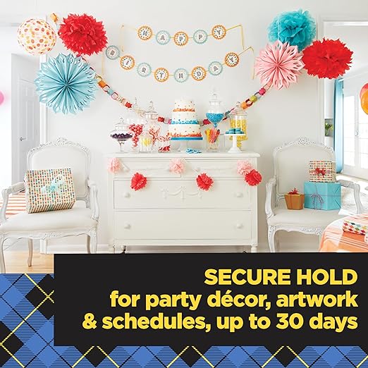 Scotch Wall-Safe Tape, 1 Dispenser Roll, Removable Wall Safe Tape, for Hanging Photos, Art, Décor, 3/4 in x 650 in
