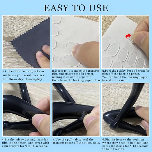 200PCS Adhesive Stick Dots Clear Double Sided Adhesive Putty with Pull Tabs,Removable Sticky Tack Glue Dots for Wall Hanging Crafts Balloons Festival Party Decorations Picture Poster Classroom Decor