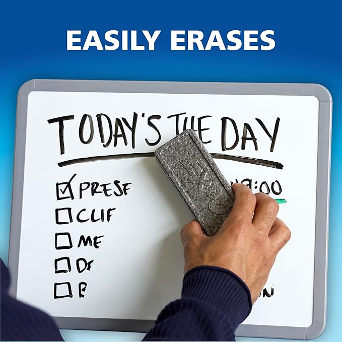 EXPO Dry Erase Markers, Low Odor Ink, Green, Chisel Tip, 12 Count - Whiteboard, Calendar, Organization, Essential Supplies for Office, School, Classroom, Teachers