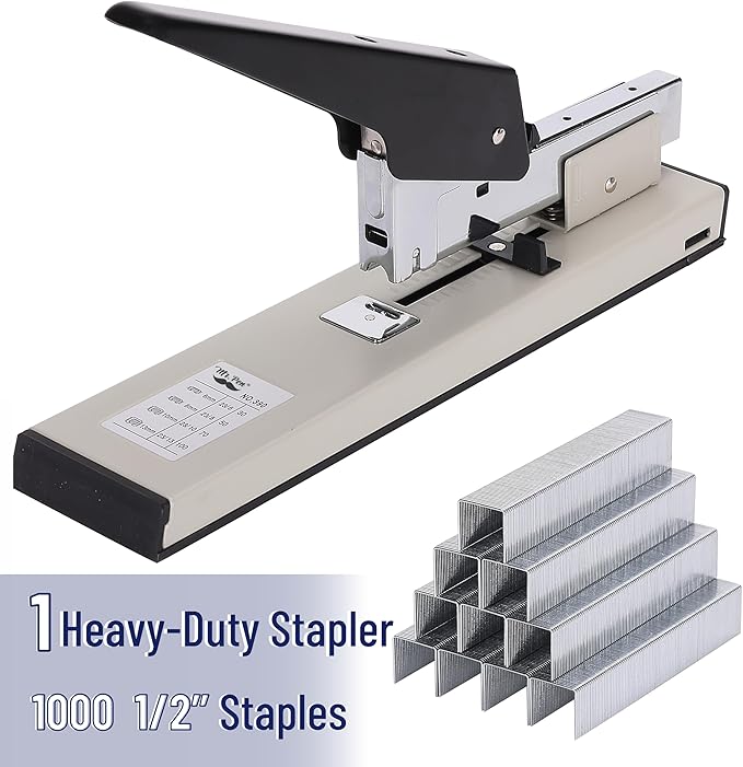 Mr. Pen Heavy Duty Stapler - 1000 Staples, 100 Sheet High Capacity